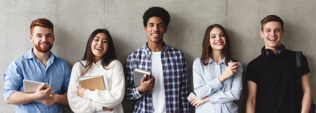 college students in group Cropped iStock 1167992655
